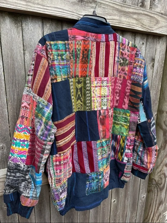 Medium patchwork zip jacket! - Picture 5 of 7